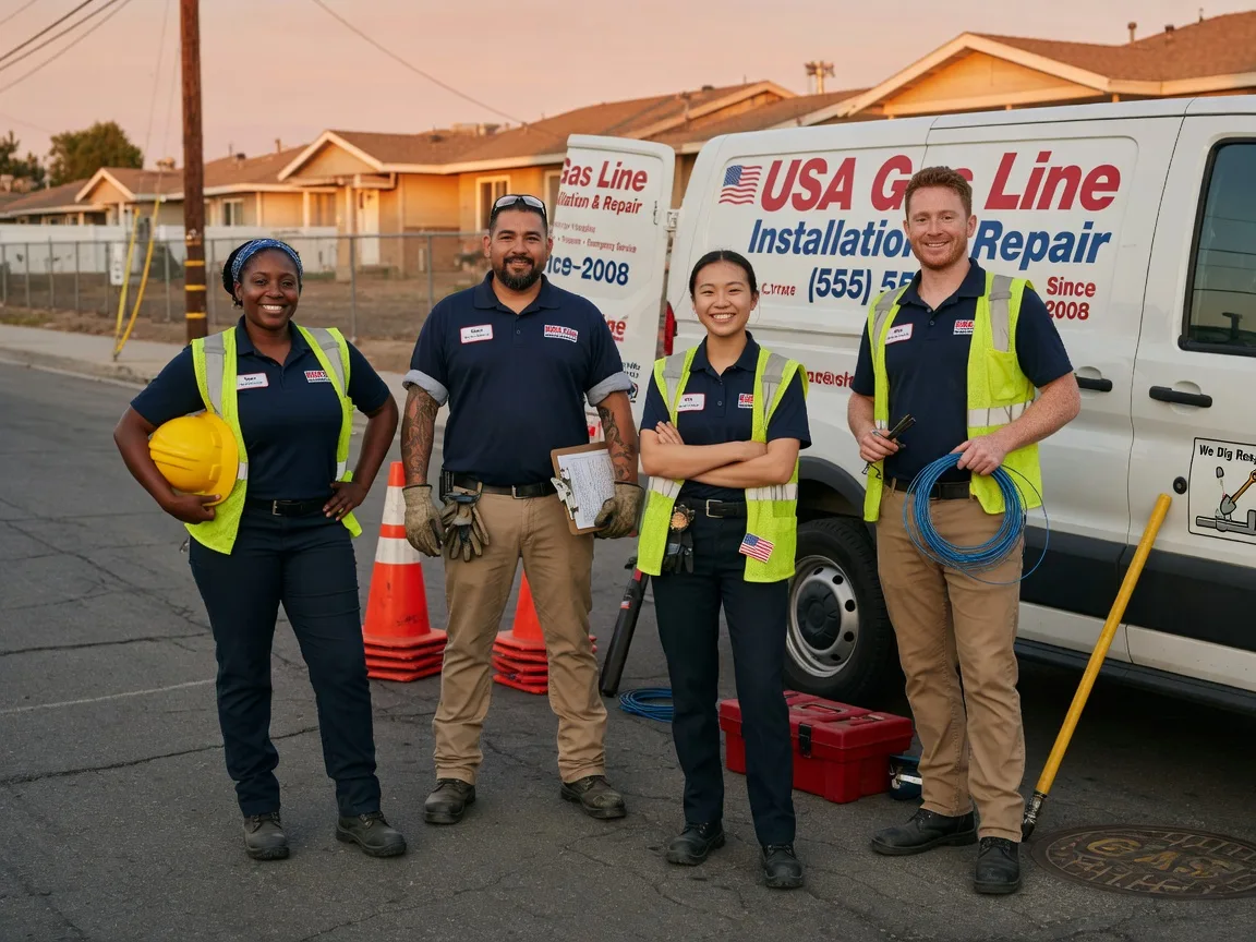 Gas Line Installation company in Embarrass, MN
